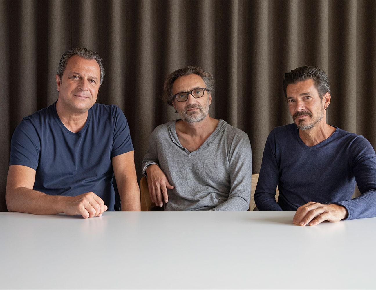 The three co-founders of atelier oï.